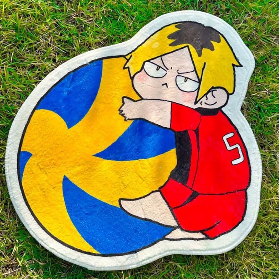 Amazon.co.jp: ハイキュー カーペット ラグマット 孤爪研磨 日向